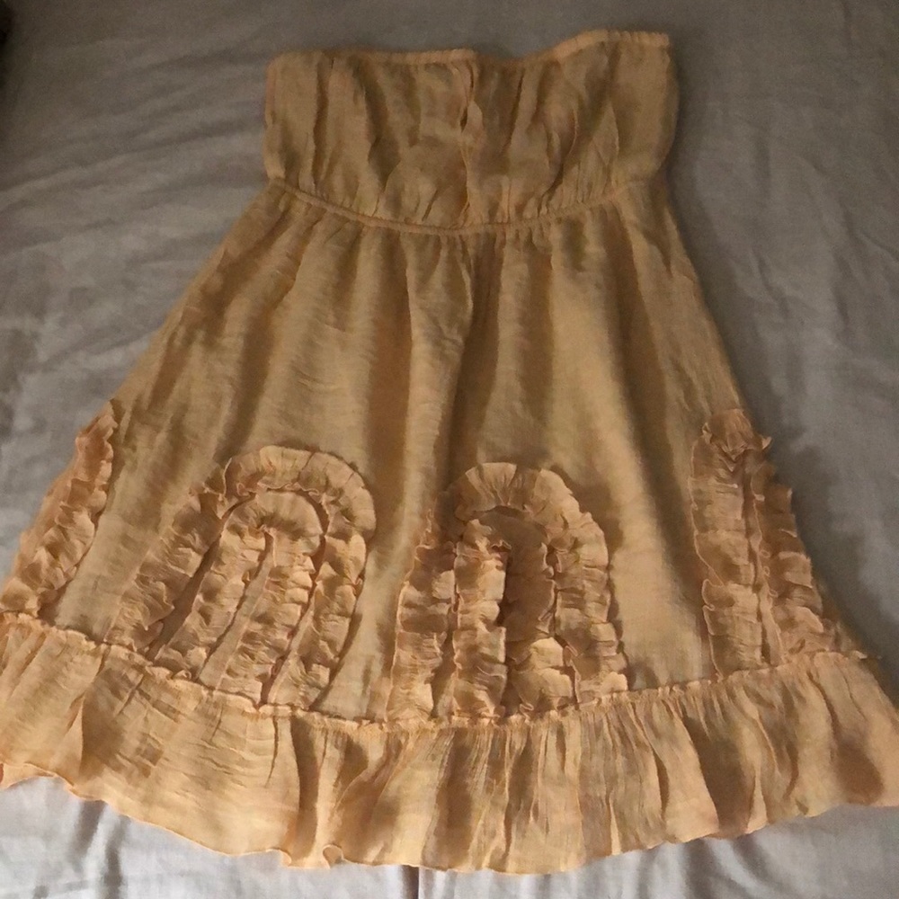 Tube top dress
